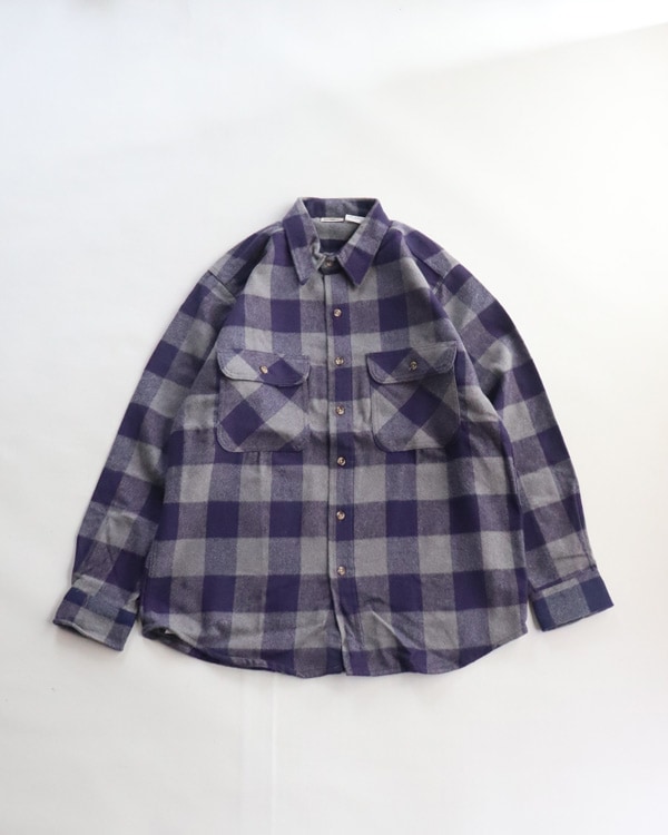 Vintage 90s Plaid FIVEBROTHER Flannel Shirt (XL)