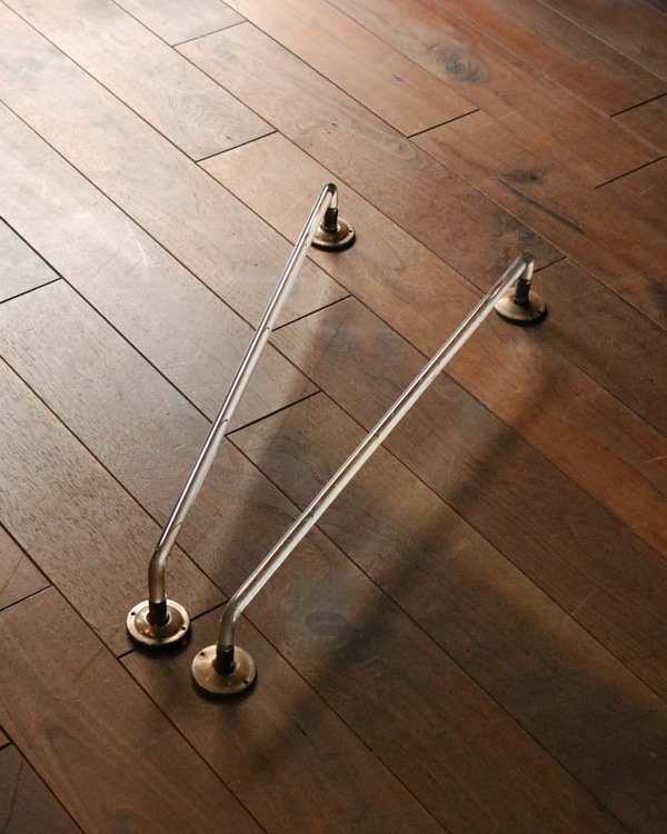 Clear Glass Towel Bar B|クリアーガラス製のタオルバー B