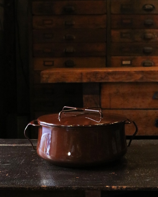 Dansk Enamelware Brown Casserole DP-04|ダンスク エナメルウエア ブラウンキャセロール DP-04