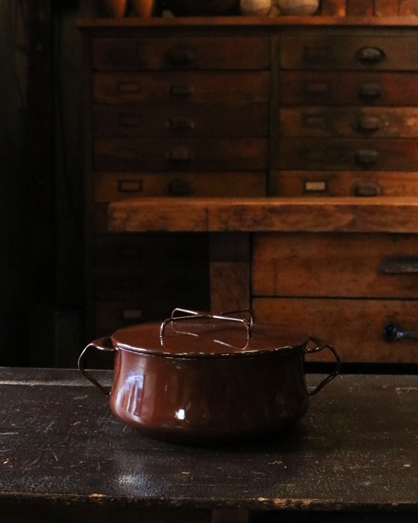 Dansk Enamelware Brown Casserole DP-06|ダンスク エナメルウエア ブラウンキャセロール DP-06