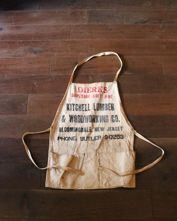 ”KITCHELL" Lumber Apron A｜”KITCHELL" ランバーエプロン A