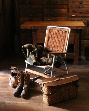 Folding Camp Rocking Chair 70's �åե�����ǥ��� ������ ���å��󥰥�����