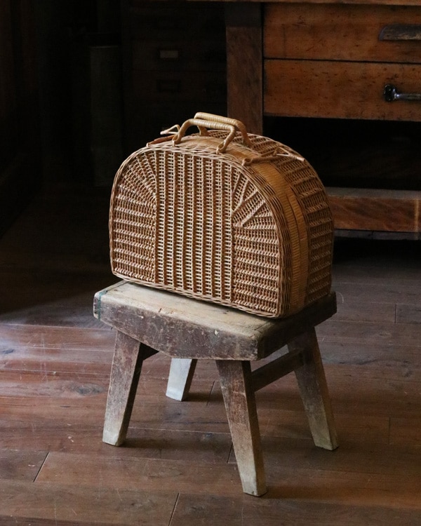 Rattan Picnic Basket Trunk JPB-176｜ラタンピクニックバスケット トランク型 JPB-176