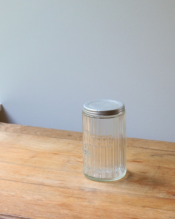 "COFFEE" Glass Jar GJ-008｜"COFFEE" ガラスジャー GJ-008