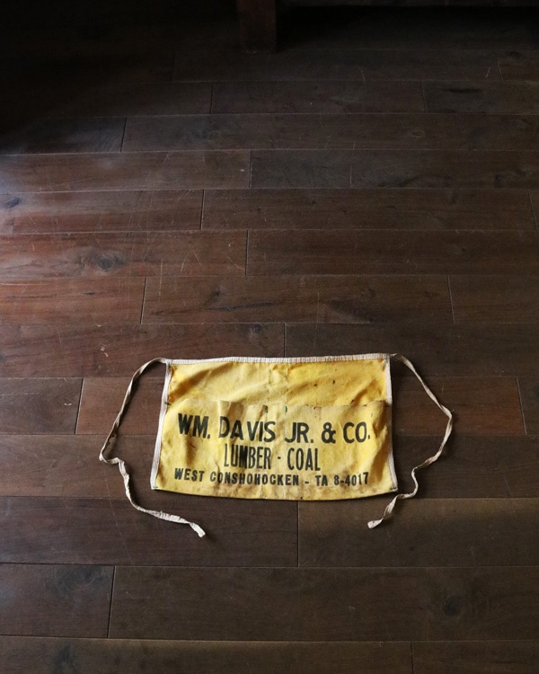 "WM. DAVIS JR.&CO." Waist Apron｜"WM. DAVIS JR.&CO." ウエストエプロン
