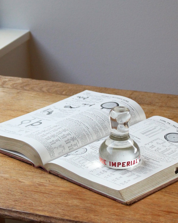 Advertising Glass Paper Weight｜ガラス製アドバタイジングペーパーウェイト
