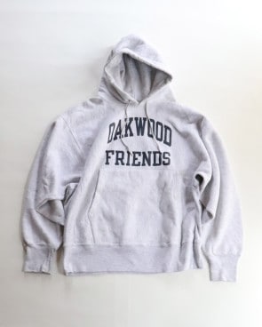 Vintage Y2K Heather Gray CHAMPION Reverse Weave Hoodie (L)