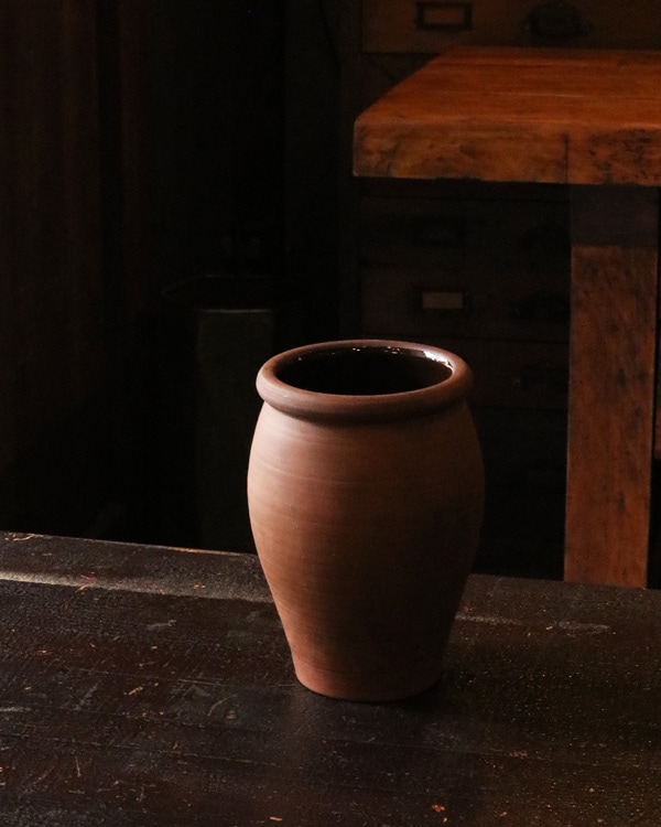 Early Redware Pot|レッドウエア ポット