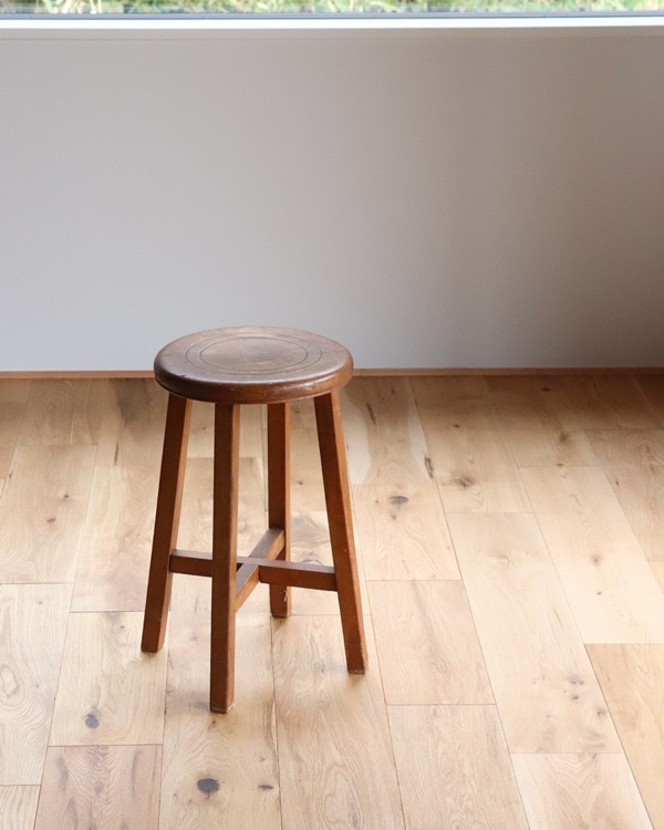 木製ラウンドスツール Wooden Round Stool RS-61｜木製ラウンドスツール RS-61