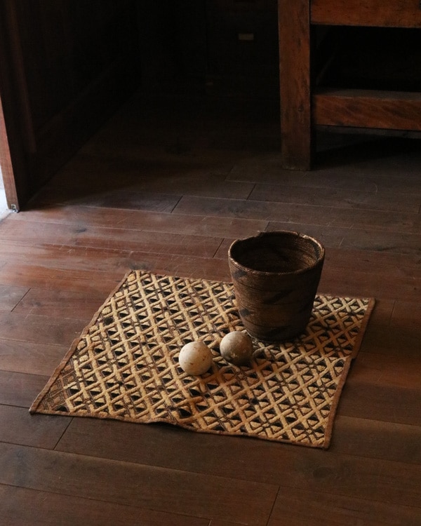 クバ布 African Textile Kuba Fabric G｜アフリカンテキスタイル クバ布