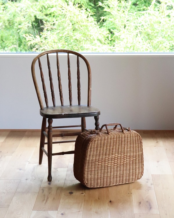 Rattan Picnic Basket Trunk JPB-224｜ラタンピクニックバスケット トランク型 JPB-224