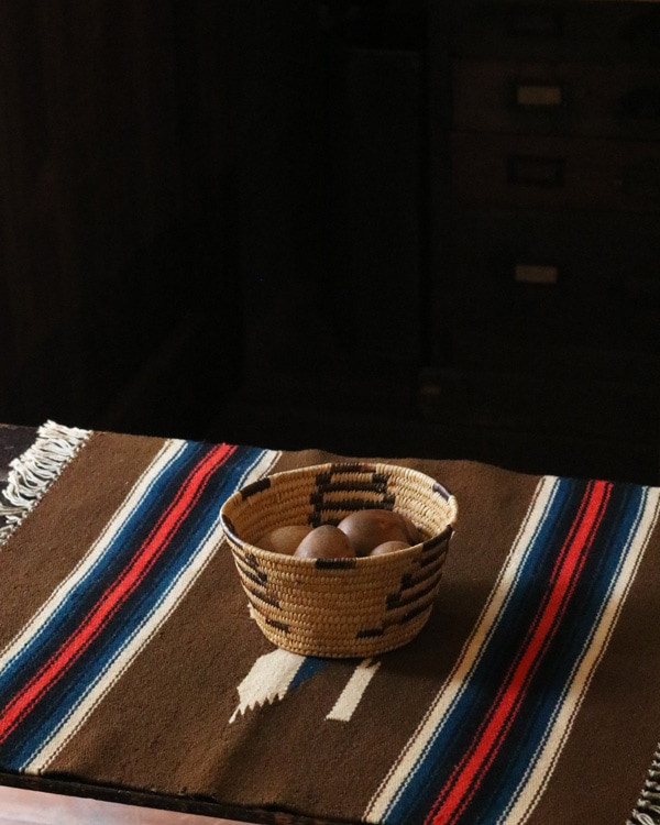 Native American PineNeedle Basket ｜ネイティブアメリカン 松の葉の