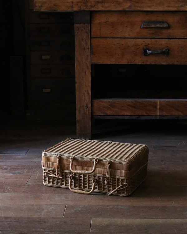 Rattan Picnic Basket Trunk JPB-230 | ラタンピクニックバスケット トランク型 JPB-230
