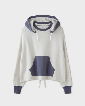 PHIGVEL ե٥ATTACHED HOODIE åɥաǥOATMEALxP.NAVY