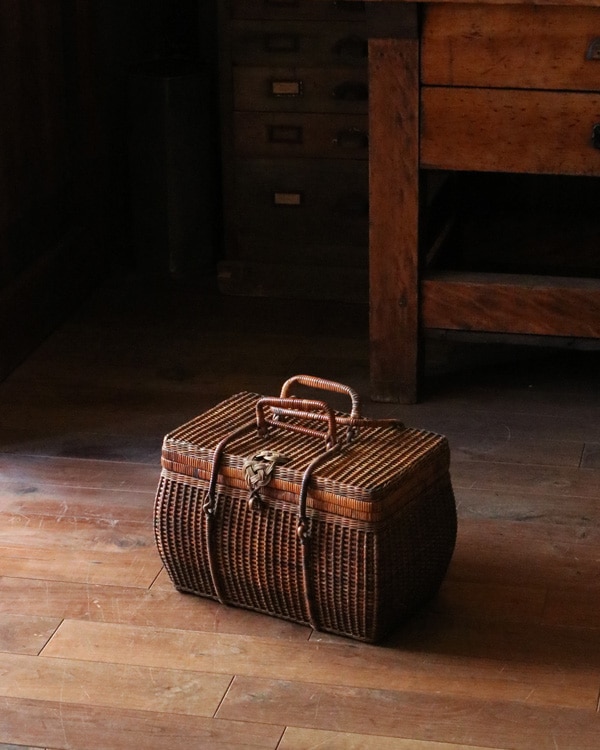 Rattan Picnic Basket JPB-005｜ラタンピクニックバスケット JPB-005