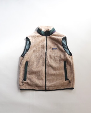 Vintage 90s Natural PATAGONIA Retro-X Vest (L)
