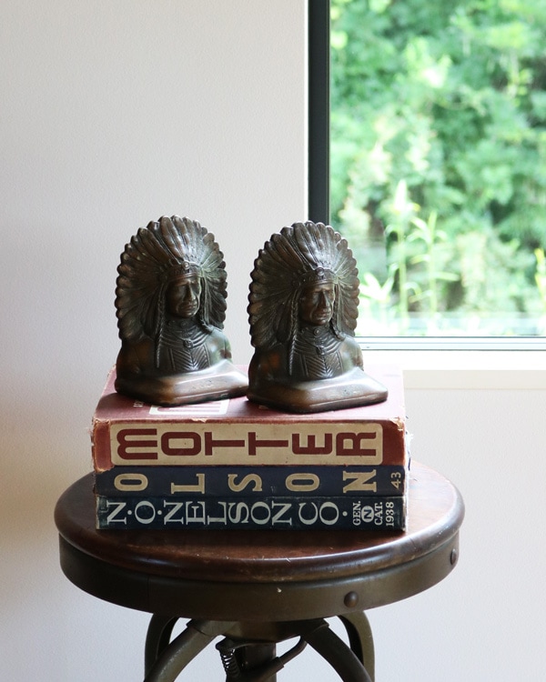 Indian Bookend Pair ｜インディアンブックエンドペア