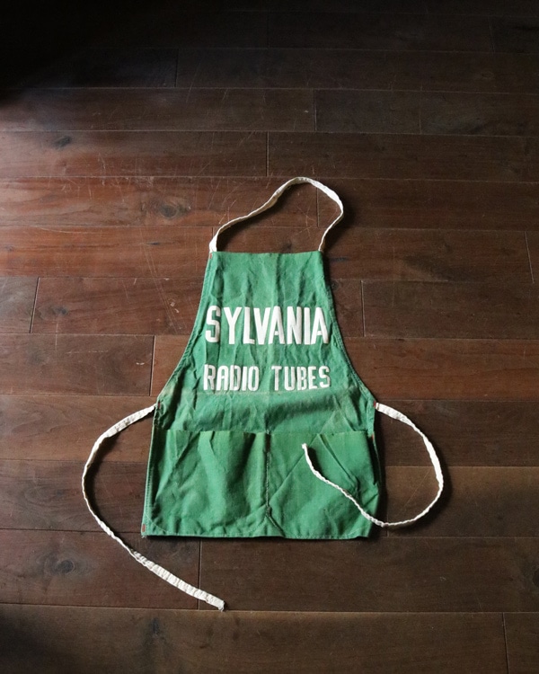 Green Canvas Apron｜グリーンキャンバスエプロン