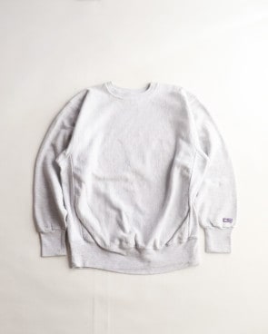 Vintage 90s Heather Gray CRABLE SPORTSWEAR Reverse Weave Blank Crewneck (XL)