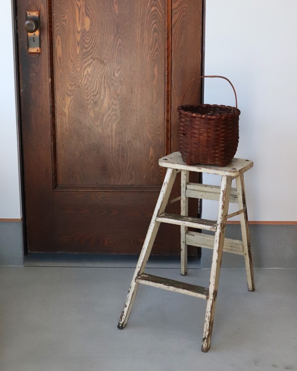 White Step Ladder Small｜ホワイト ステップラダー スモール