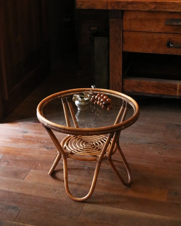 Rattan Coffee Table｜ラタンコーヒーテーブル
