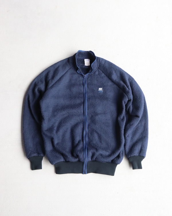 Vintage 90s Navy HELLY HANSEN Pile Jacket (XL)