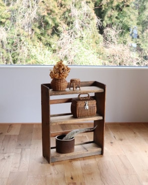 チークウッド シェルフ