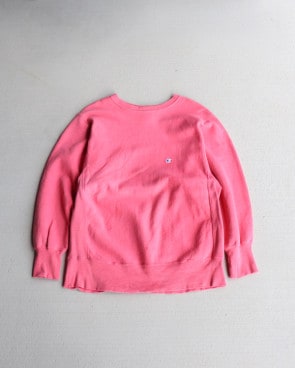 Vintage 90s Pink CHAMPION Reverse Weave Crewneck (L)