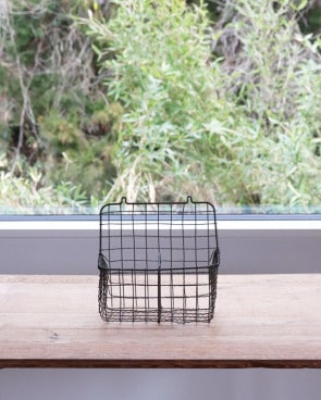 1920' Wire Wall Basket1920' 磻䡼Хå