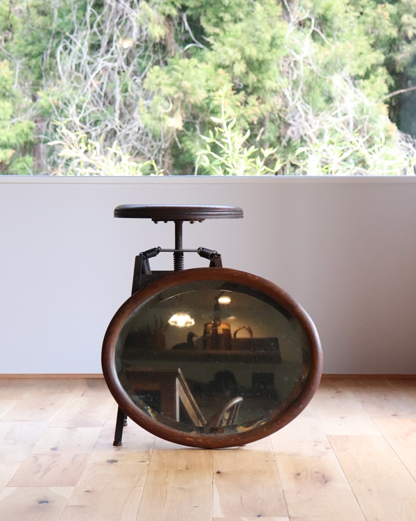 Early Oak Oval Mirror｜アーリーオークオーバルミラー