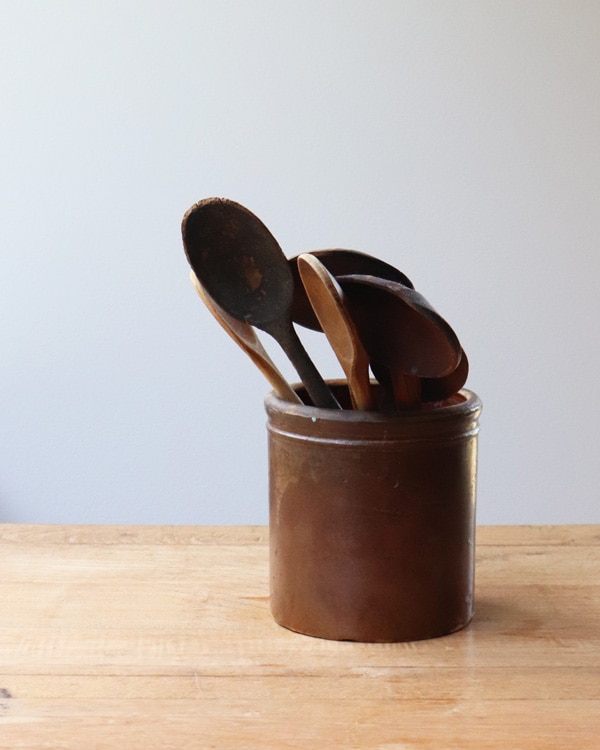Old Crock Brown OC-033|陶器カトラリー立て Brown OC-033