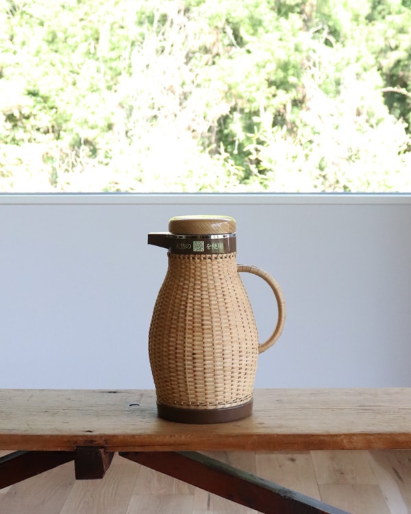 "ZOJIRUSHI" Rattan Pot｜"象印" 籐製 卓上ポット RTP-008