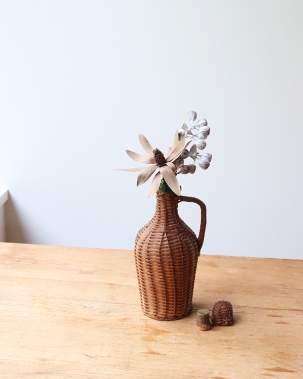 Wicker Bottle Readcoverd ｜ウィッカーボトル リードカバード