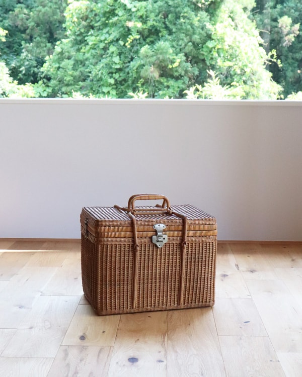 Rattan Picnic Basket JPB-020｜ラタンピクニックバスケット JPB-020