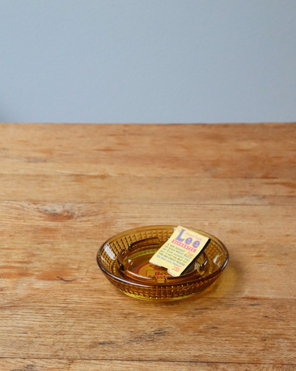 "Best Western" Ashtray C|"Best Western" ガラス灰皿 C
