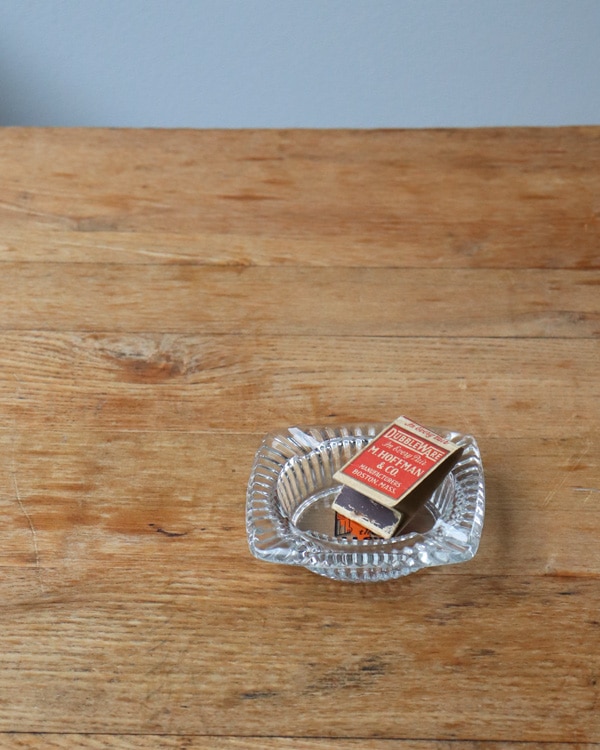 "the FALLSWAY motor hotel" Ashtray|"the FALLSWAY motor hotel" ガラス灰皿
