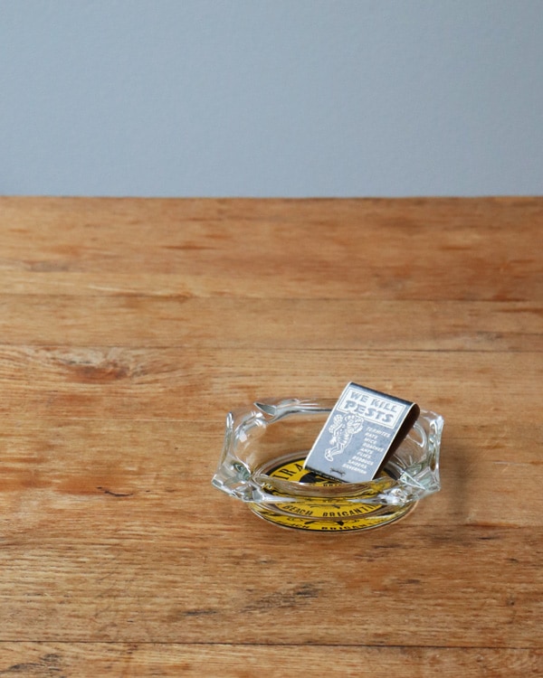 "PIRATE MOTEL" Ashtray|"PIRATE MOTEL" ガラス灰皿