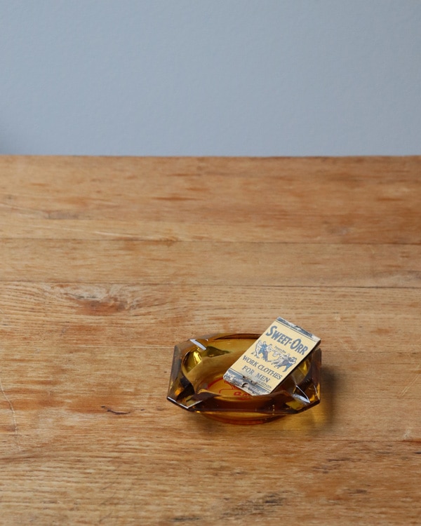 "Best Western" Ashtray E|"Best Western" ガラス灰皿 E