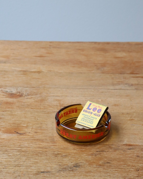"GREAT AMERICA" Ashtray|"GREAT AMERICA" ガラス灰皿
