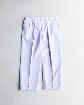 Vintage 90s Seersucker Trousers (W37xL30)