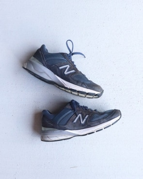 Y2K Navy NEW BALANCE 990V5 (U.S.7.5)