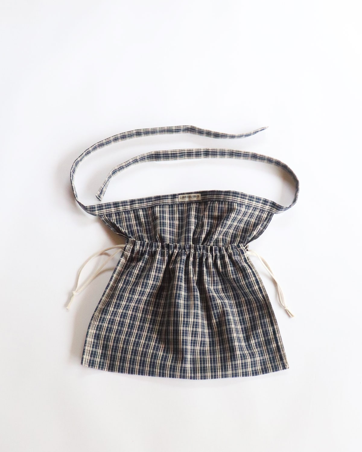 LABOR DAY レーバーデイ｜APRON BAG エプロンバッグ【VINTAGE PLAID/NAVY】