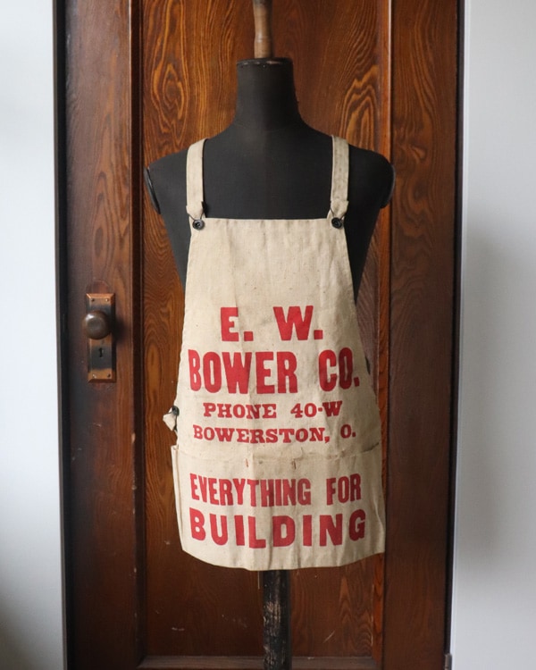 "E.W.BOWER CO." TROY APRONS｜"E.W.BOWER CO." トロイ エプロン