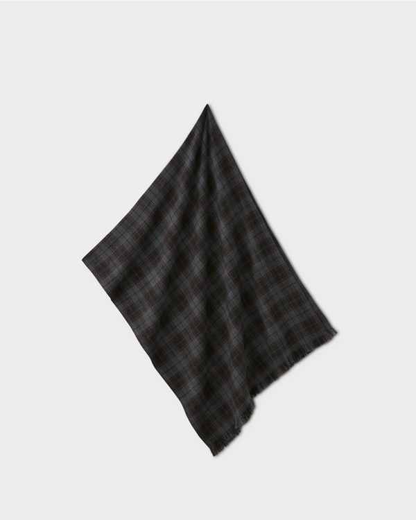 【ちゃこ】PHIGVEL フィグベル チェック柄 ストール マフラー PHIGVEL フィグベル｜CHECK STOLE チェックストール【GRAY CHECK】