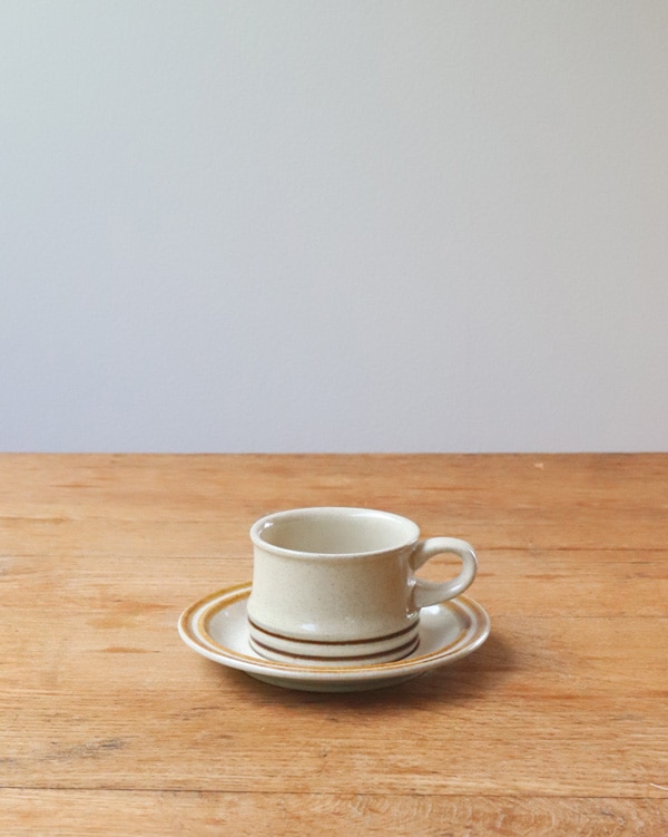 STONEWARE Cup&Saucer B｜ストーンウエア カップ＆ソーサー B