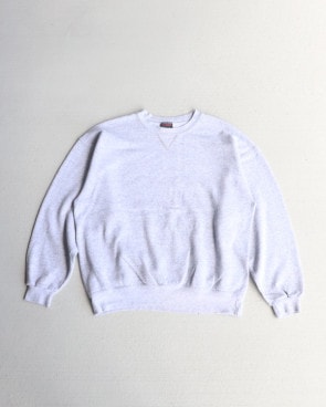 Vintage 90s Heather Gray SOFFE Stenciled Crewneck (L)