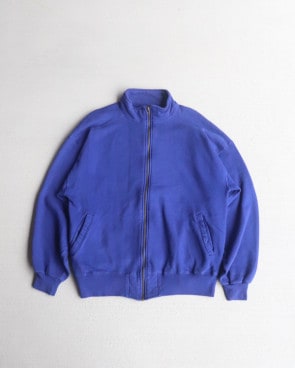 Vintage 90s Purple Navy L.L.Bean x Russell Full Zip Sweat (XL)