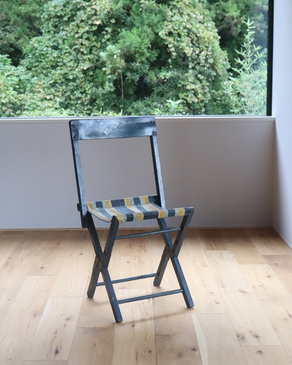 Folding Camp Stool W/Back｜背もたれ付きフォールディング キャンプスツール