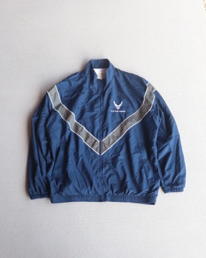 Vintage Y2K Navy U.S.AIR FORCE Training Jacket (L-Regular)