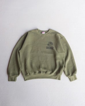 Vintage Y2K Green SOFFE Crewneck 